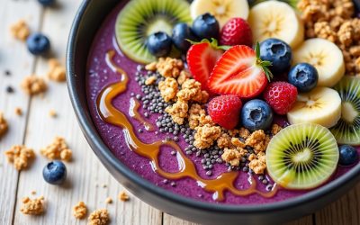 Açaï bowl : une recette équilibrée et pleine de vitamines pour bien démarrer la journée
