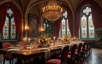 Dîner dans un château : les meilleures tables de France