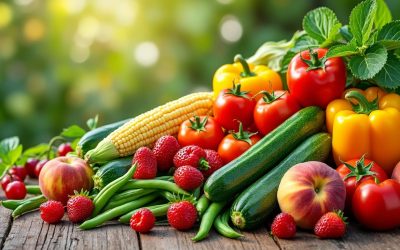 Fruits et légumes de juillet : les incontournables de l’été riches en vitamines