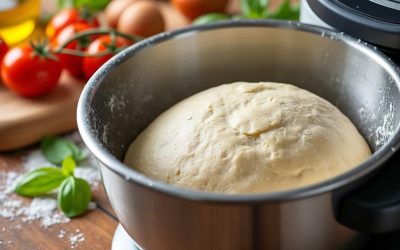 Pâte à pizza au Thermomix : préparez une pâte maison digne d’une vraie pizzeria