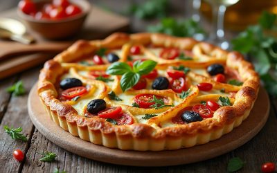 Tarte soleil apéritive : une recette simple et conviviale à partager entre invités