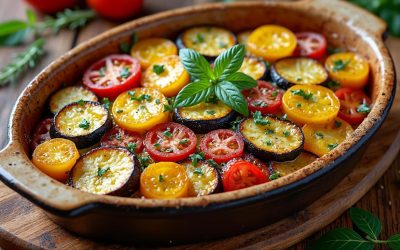 Tian de légumes façon italienne : une garniture colorée et équilibrée pour vos repas