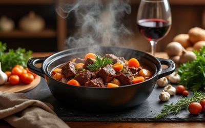 Bœuf bourguignon au Cookeo : un grand classique mijoté prêt en un temps record