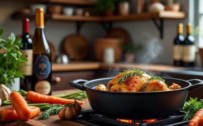 Cuisine au vin : réussir le coq au vin de Menetou-Salon