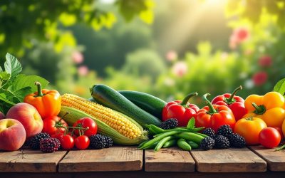 Fruits et légumes d’août : panorama complet des produits estivaux
