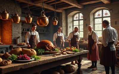Gastronomie et Renaissance : déjeuner dans les cuisines d&rsquo;un grand château