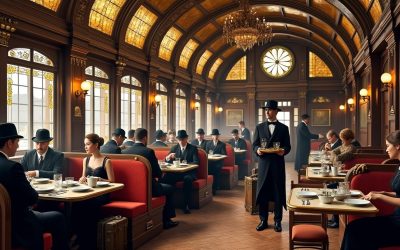 Manger dans une gare historique : le charme des buffets d&rsquo;autrefois