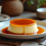 découvrez notre recette authentique de flan aux œufs nappé d’un caramel au beurre salé, un dessert délicieux qui rappelle les saveurs de l'enfance.