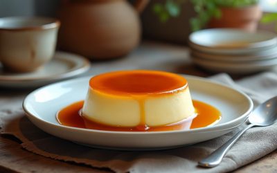 Flan aux œufs et caramel au beurre salé : le goût de l’enfance