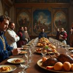 dĂ©couvrez l'histoire fascinante de la gastronomie Ă la cour de charles vii et jacques cĆur, entre traditions mĂ©diĂ©vales et innovations culinaires.