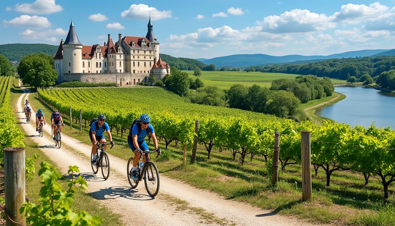découvrez l'œnotourisme à vélo en parcourant les magnifiques vignobles du cher et de l'indre. entre dégustations et paysages authentiques, vivez une expérience unique au cœur des terroirs français.
