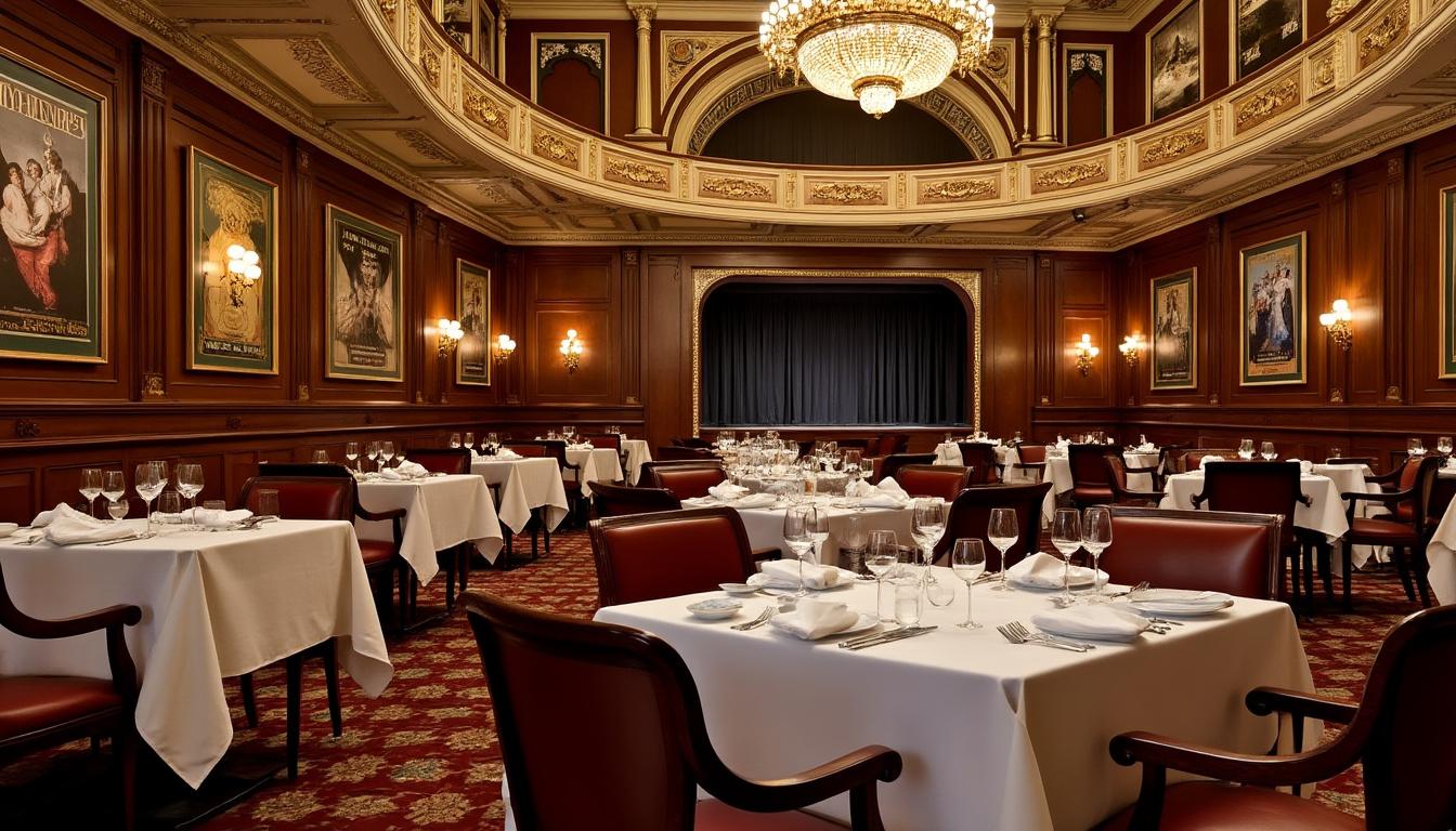 découvrez les meilleurs restaurants installés dans d'anciens théâtres ou opéras pour une expérience culinaire unique alliant gastronomie et ambiance historique.