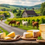 dĂ©couvrez la route des fromages aop du centre-val de loire, un voyage gourmand au cĆur des saveurs authentiques et des terroirs d'exception.