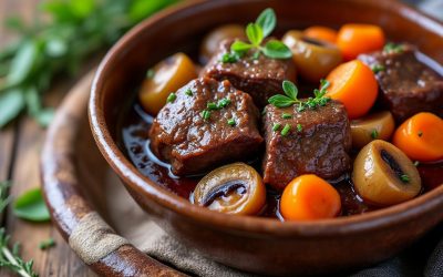 Bœuf Bourguignon : les astuces pour une viande fondante et une sauce onctueuse