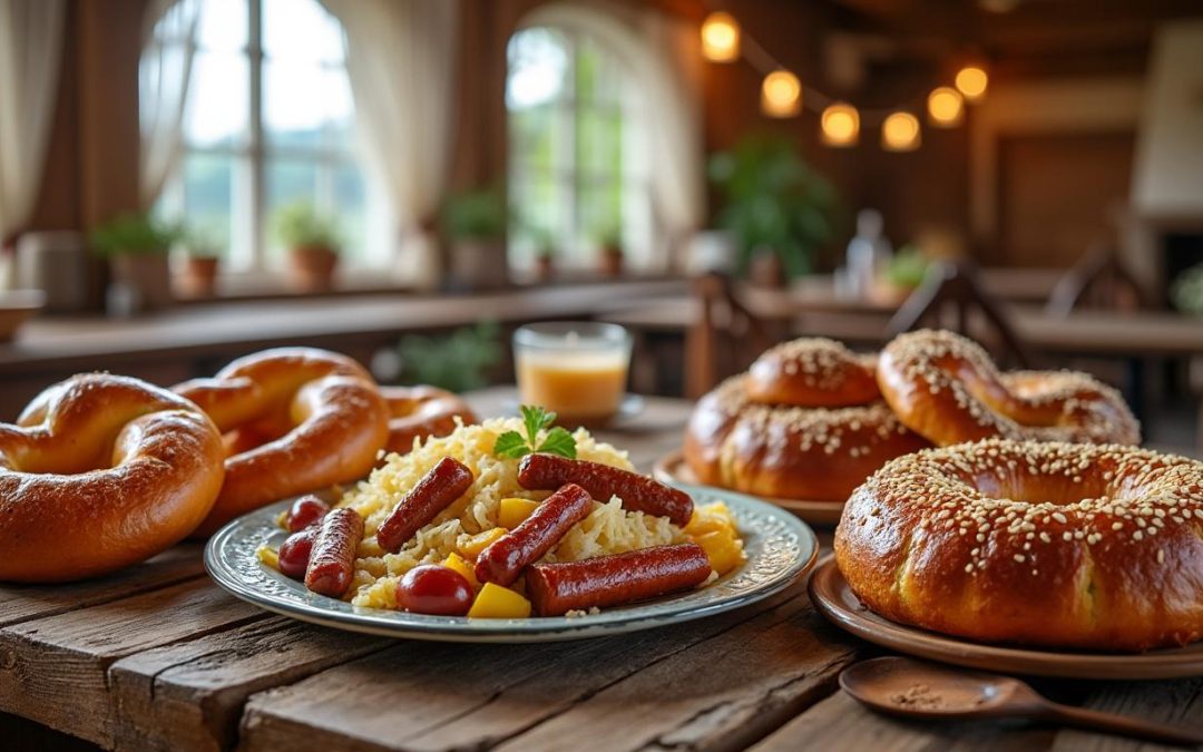 découvrez une escapade gourmande en alsace avec ses spécialités incontournables : choucroute savoureuse, bretzels croustillants et kougelhopf moelleux.