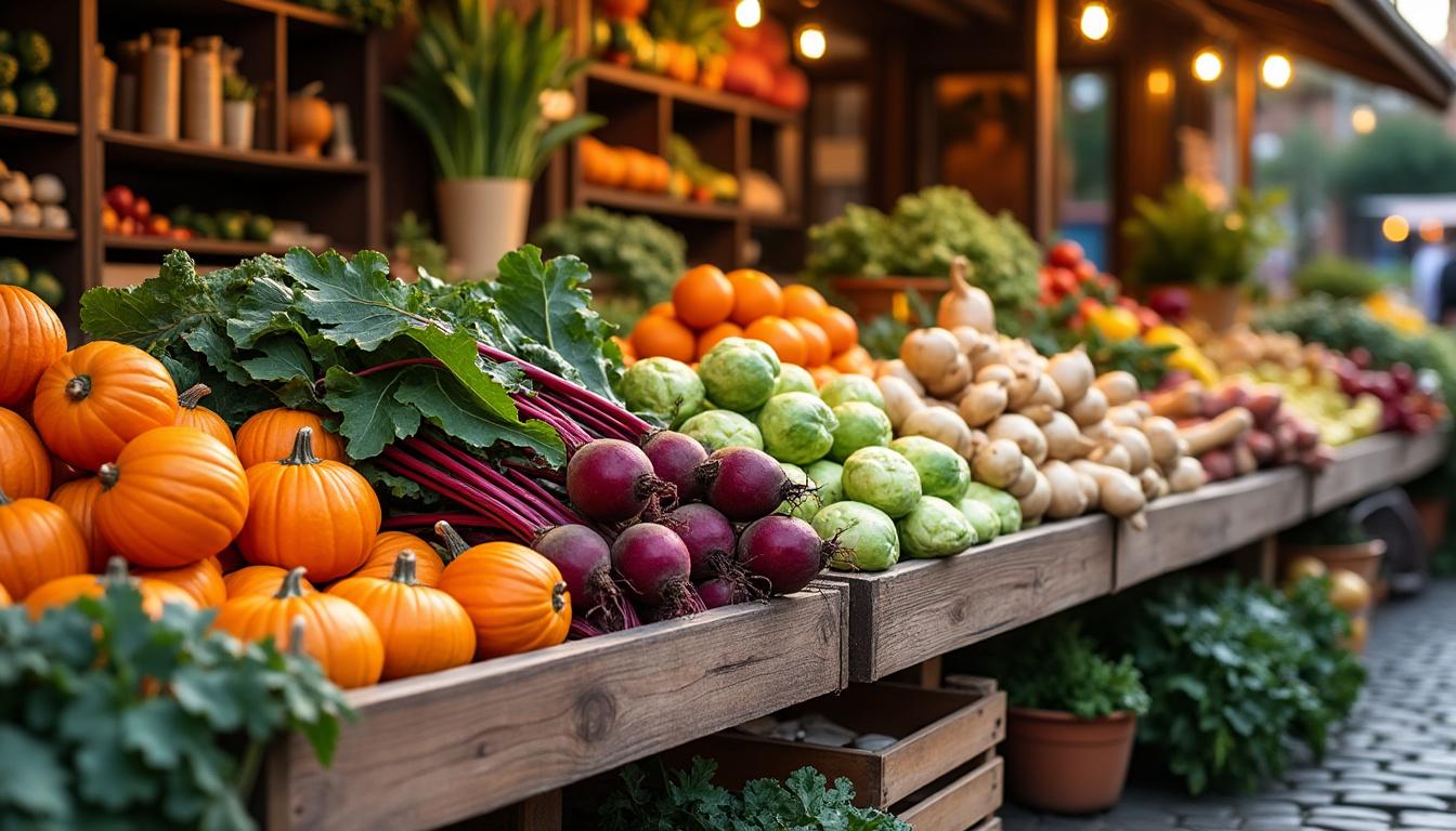 découvrez les fruits et légumes d'octobre, les saveurs authentiques de l'automne à savourer et à retrouver sur les étals de saison.