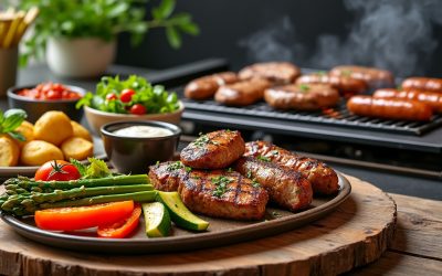 Garnitures pour la plancha : quels accompagnements servir avec vos grillades