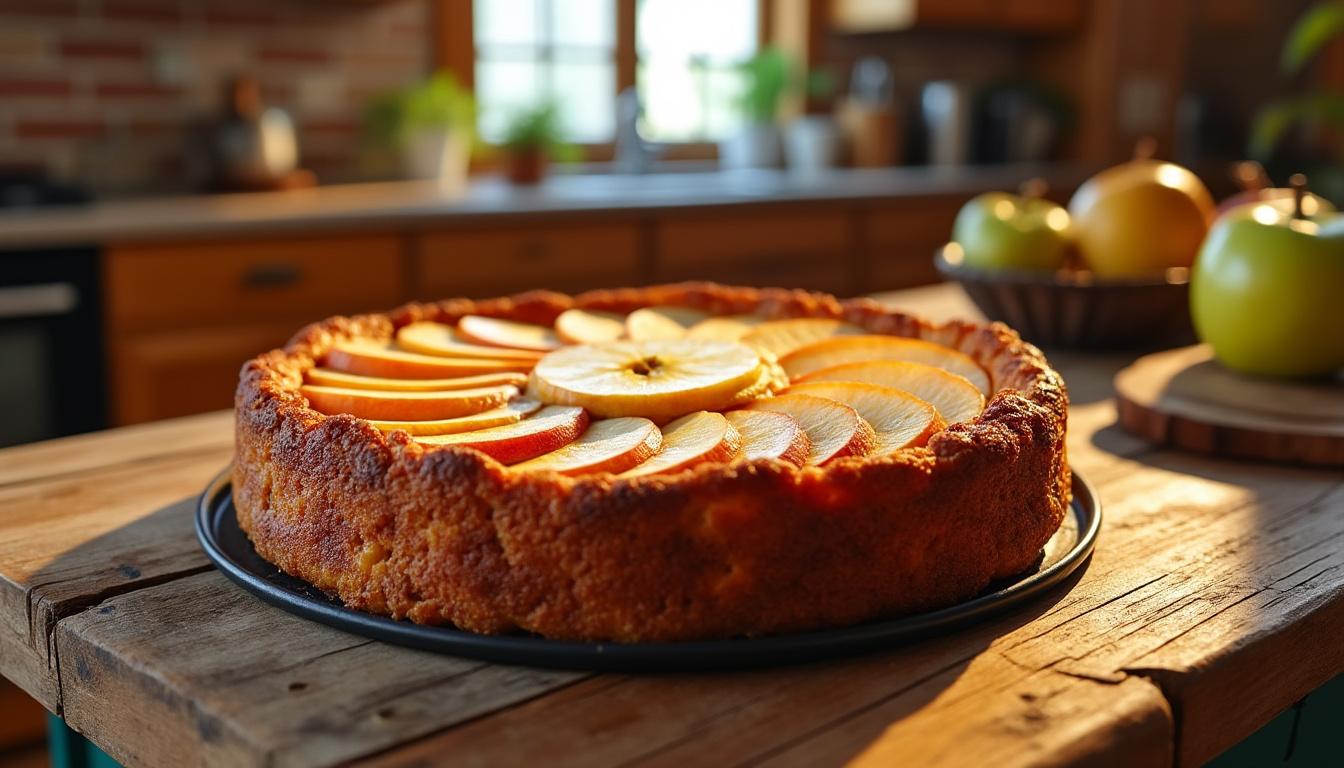 découvrez notre recette express de gùteau aux pommes rapide et moelleux, parfaite pour un goûter délicieux en toute simplicité.