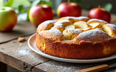 Gâteau aux pommes rapide et moelleux : une recette express pour le goûter
