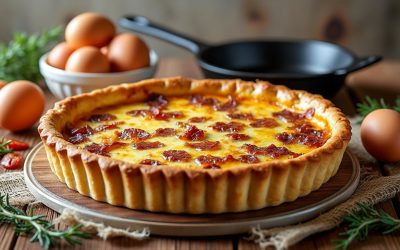 La vraie quiche lorraine : sans fromage et avec beaucoup de caractère