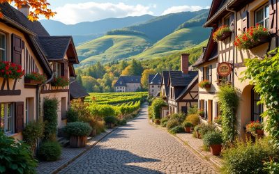 Œnotourisme en Alsace : la route des vins et ses villages de charme