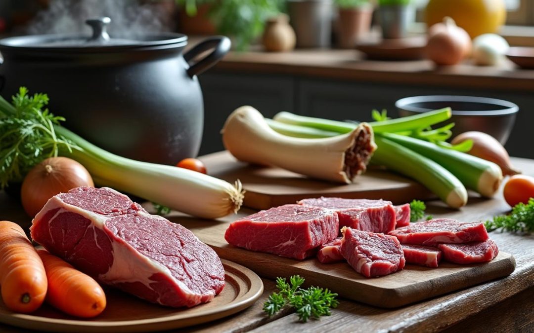 découvrez les meilleurs morceaux de viande pour réussir un pot-au-feu traditionnel savoureux et fondant, conseils et astuces pour un plat authentique.