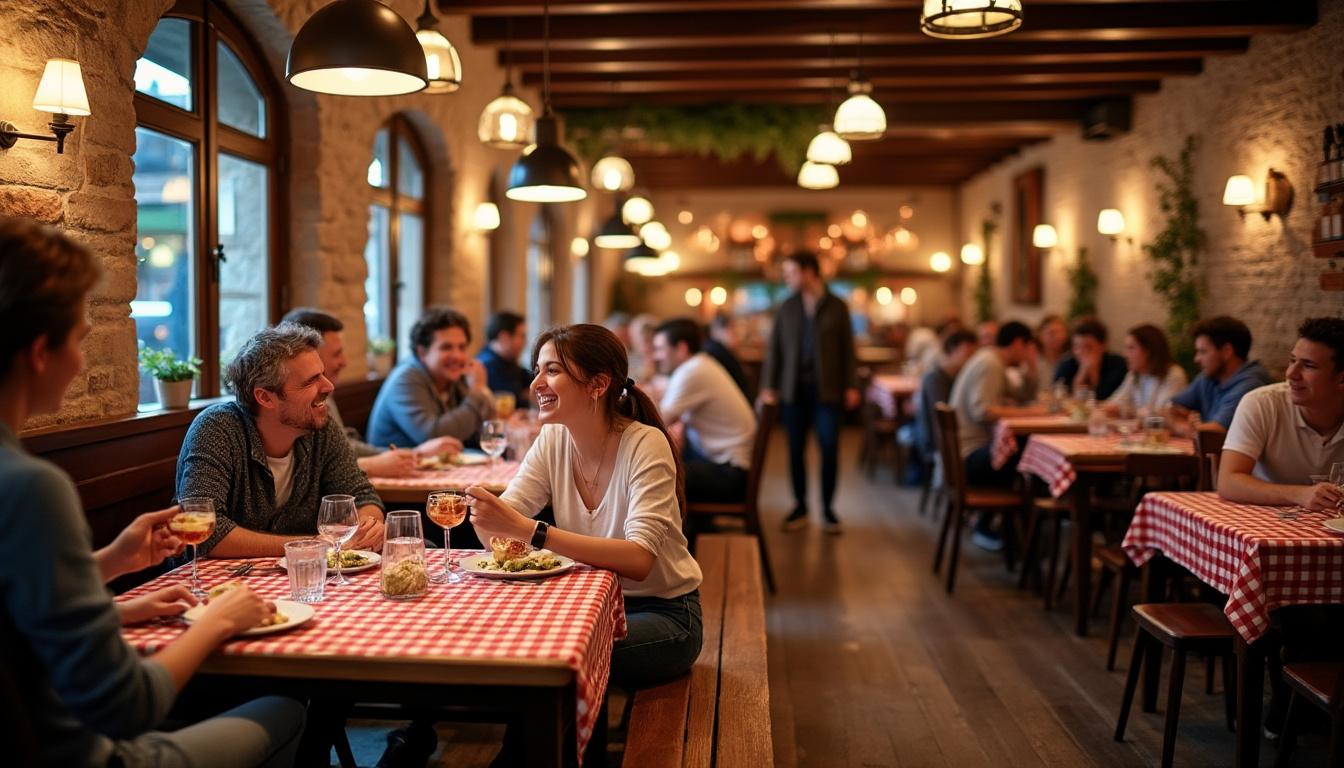découvrez un week-end gastronomique à lyon en dégustant les spécialités des bouchons traditionnels et en explorant les saveurs uniques des halles paul bocuse, temple de la cuisine française.