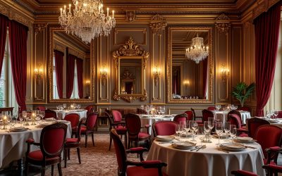 Les tables de l’Empire : où manger dans un décor Napoléon III ?
